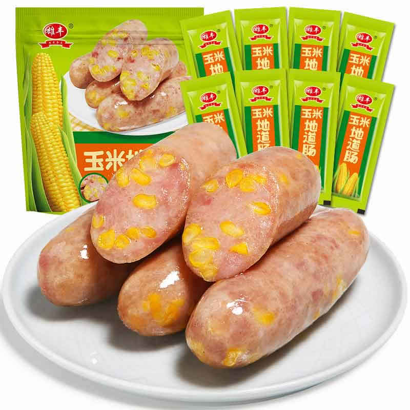 雄丰 玉米肠地道肠500g