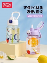 尚泰 塑料吸管杯700ml