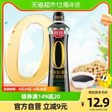 厨邦 零添加原汁特级生抽500ml