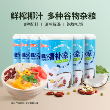 南国 海南特产椰奶清补凉280g*6罐