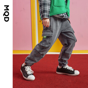 MQD 工装牛仔长裤