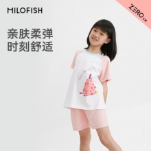 米乐鱼 儿童短袖家居服套装