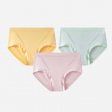 松山棉店 女士莫代尔内裤 3条装 
