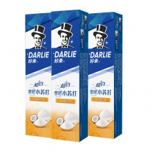DARLIE好来(原黑人) 牙膏超白密泡小苏打190g*3