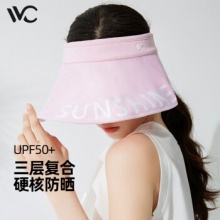 VVC 女士时尚字母防晒帽