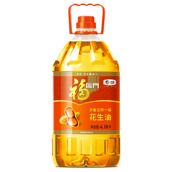 福临门 浓香压榨一级 花生油 6.18L