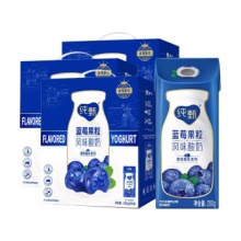 纯甄 蓝莓果粒酸奶200g×10盒×3箱