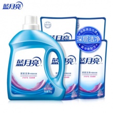 蓝月亮 洗衣液套装 10斤（3kg瓶+500g袋*4）