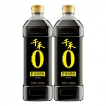 千禾 添加特级生抽 1L*2瓶