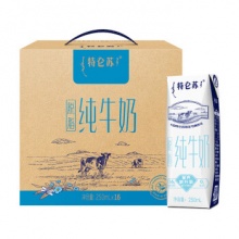 蒙牛 特仑苏 脱脂纯牛奶250ml×16