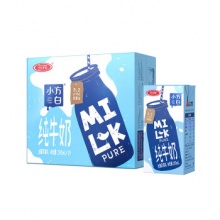 三元 小方白纯牛奶200ml*24
