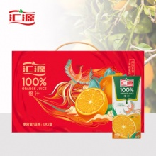 汇源100%果汁橙汁1Lx5盒礼盒装