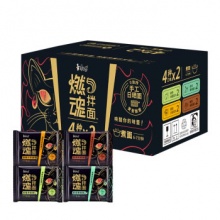 康师傅 方便面燃魂拌面8袋
