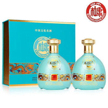 白水杜康  匠心双龙会52度浓香型白酒500ml*2瓶