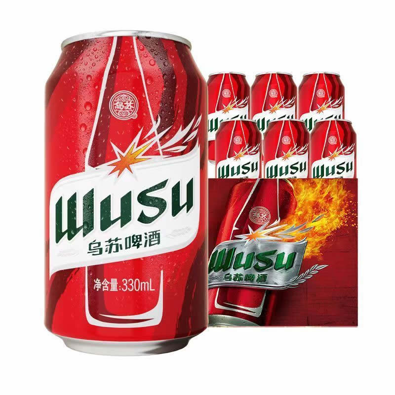 乌苏 啤酒330ml*12罐