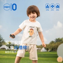 aqpa婴儿 分体短袖短裤套装