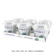 卡士 蓝莓果粒鲜酪乳100g*6杯