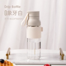 乐扣乐扣  水滴耐热玻璃杯