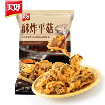美好 酥炸平菇1kg