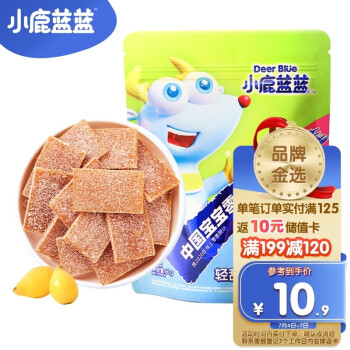 京东 小鹿蓝蓝宝宝零食