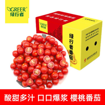 绿行者 樱桃番茄 生吃沙瓤西红柿 3斤