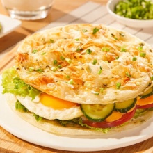 粮全其美 手抓饼 葱香味80g*24片