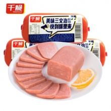 千脆  三文治火腿肠220g*5块