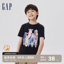 Gap男童 运动短袖T恤