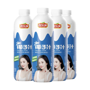 欢乐家 椰子汁920g*4瓶