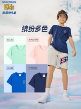 斯凯奇 儿童速干短袖T恤