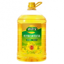 道道全 低芥酸压榨菜籽油5L