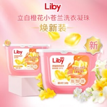 立白 浓缩香柔洗衣凝珠1盒34颗