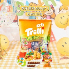Trolli/口力 欢乐派对橡皮糖400g 31小袋