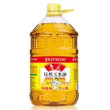 鲁花 物理压榨玉米油6.18L