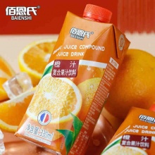 佰恩氏 橙汁饮料330ml*3瓶