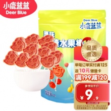 小鹿蓝蓝 山楂棒棒糖106g