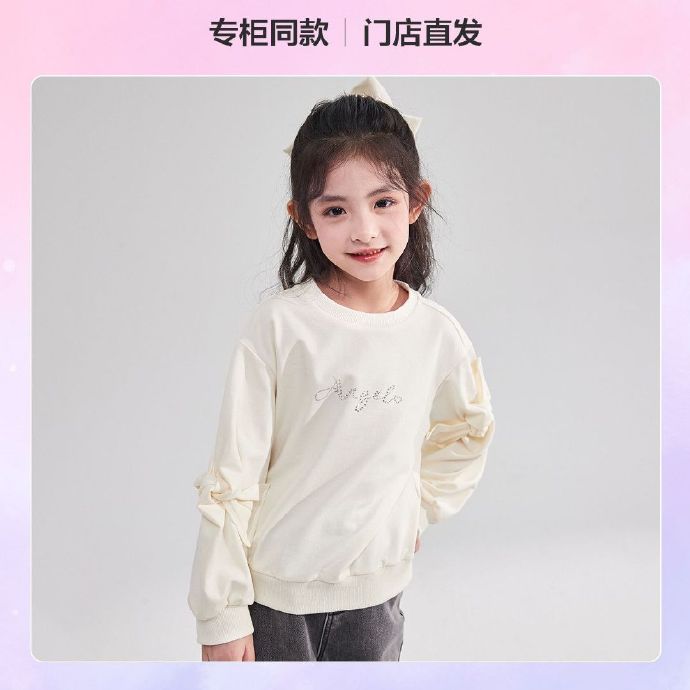 笛莎 女童卫衣
