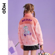 MQD 女童摇粒绒外套