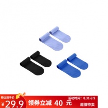 ubras  女款哑光天鹅绒中筒袜*3双