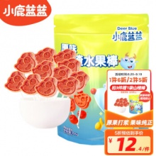 小鹿蓝蓝 宝宝山楂棒106g