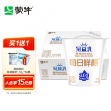 蒙牛冠益乳 每日鲜酪原味100g*6
