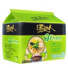 汤达人 日式豚骨拉面泡面速食125g*5