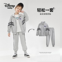 迪士尼 儿童卫衣长裤两件套