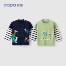 aqpa 儿童春秋纯棉T恤