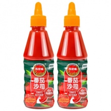 凤球唛 番茄沙司挤压瓶476g*2瓶