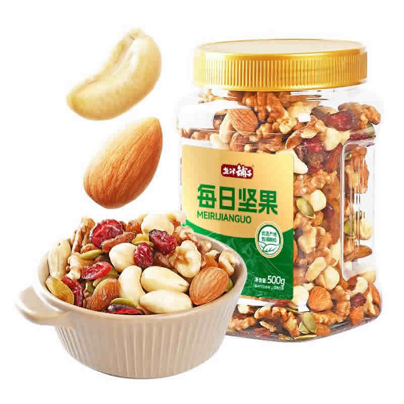 盐津铺子 每日坚果500g