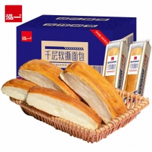 泓一 千层软手撕面包800g
