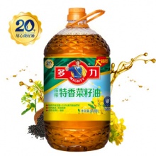 多力 压榨特香菜籽油6.18L 