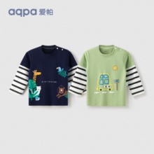 aqpa  儿童纯棉长袖T恤