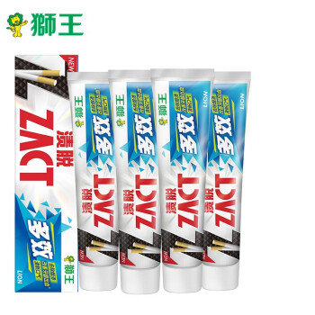 狮王 渍脱多效去烟渍牙膏150g*4支